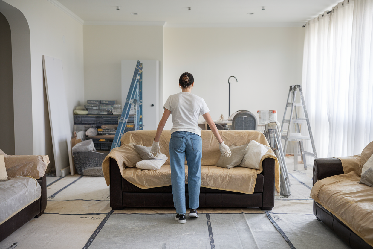 Comment préparer son logement avant des travaux de rénovation ?