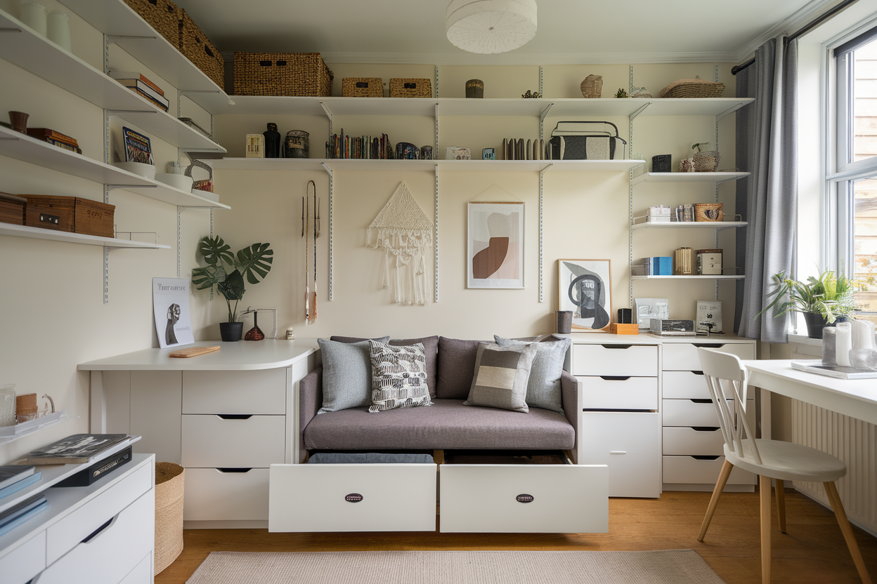 Comment optimiser l&rsquo;espace de rangement dans une petite maison ?